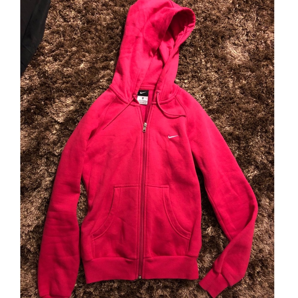 Hot pink Nike jacket